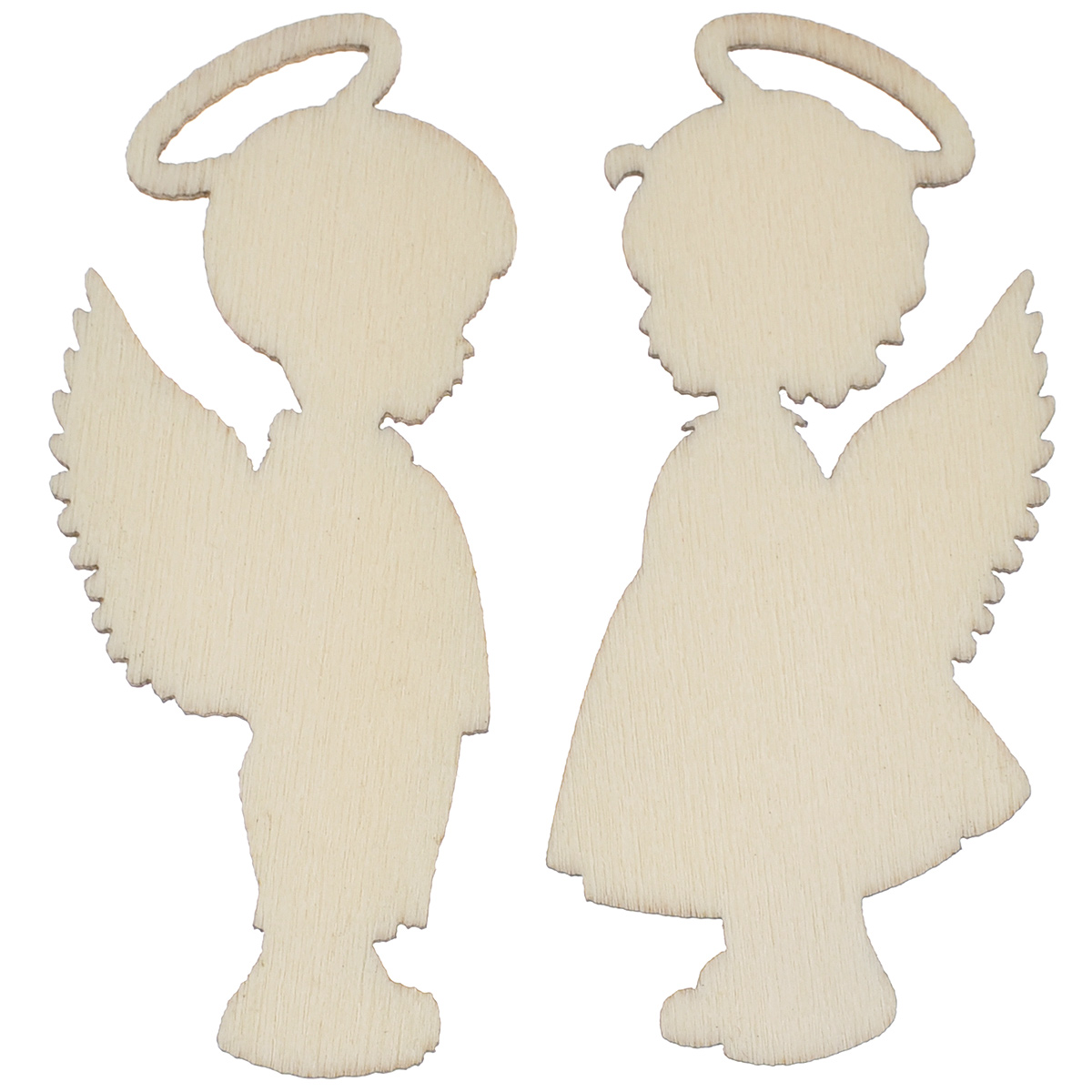 Фигурки ангелов из бумаги