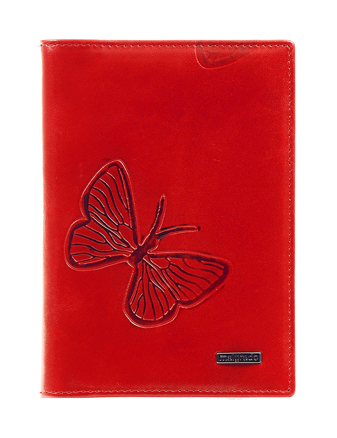 фото Обложка для паспорта "Malgrado", цвет: красный. 54019-1-700
