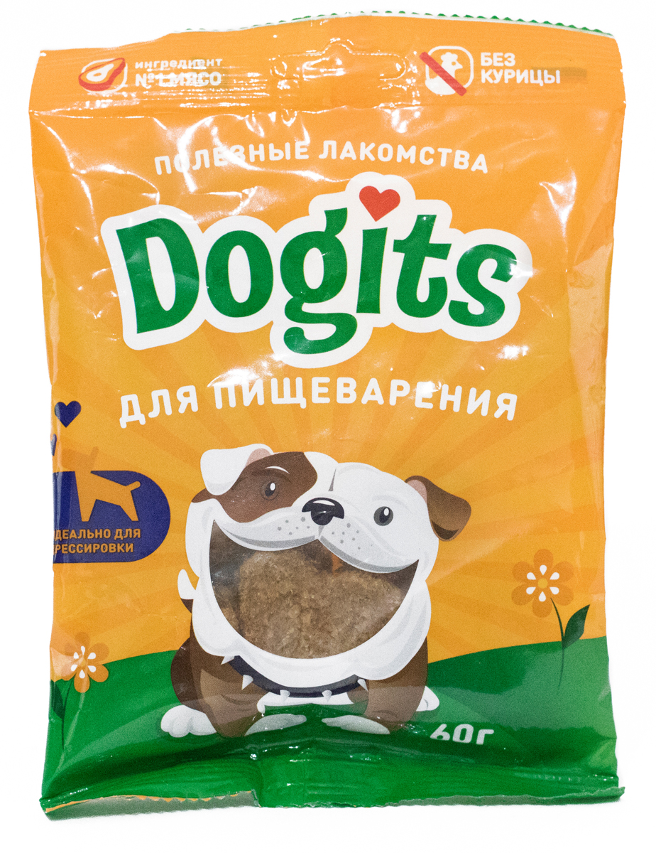 фото Лакомство Догитс "Для пищеварения" для собак, 60 г