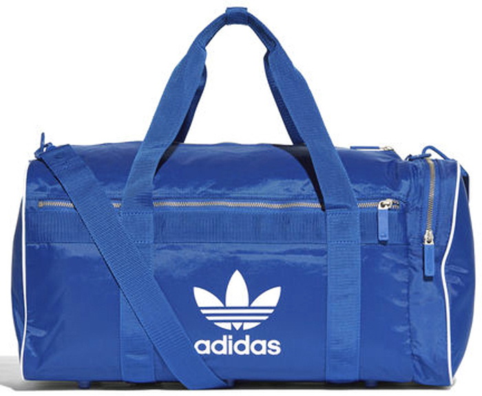фото Сумка мужская Adidas Duffle L Ac, цвет: синий, 35 л. CW0619