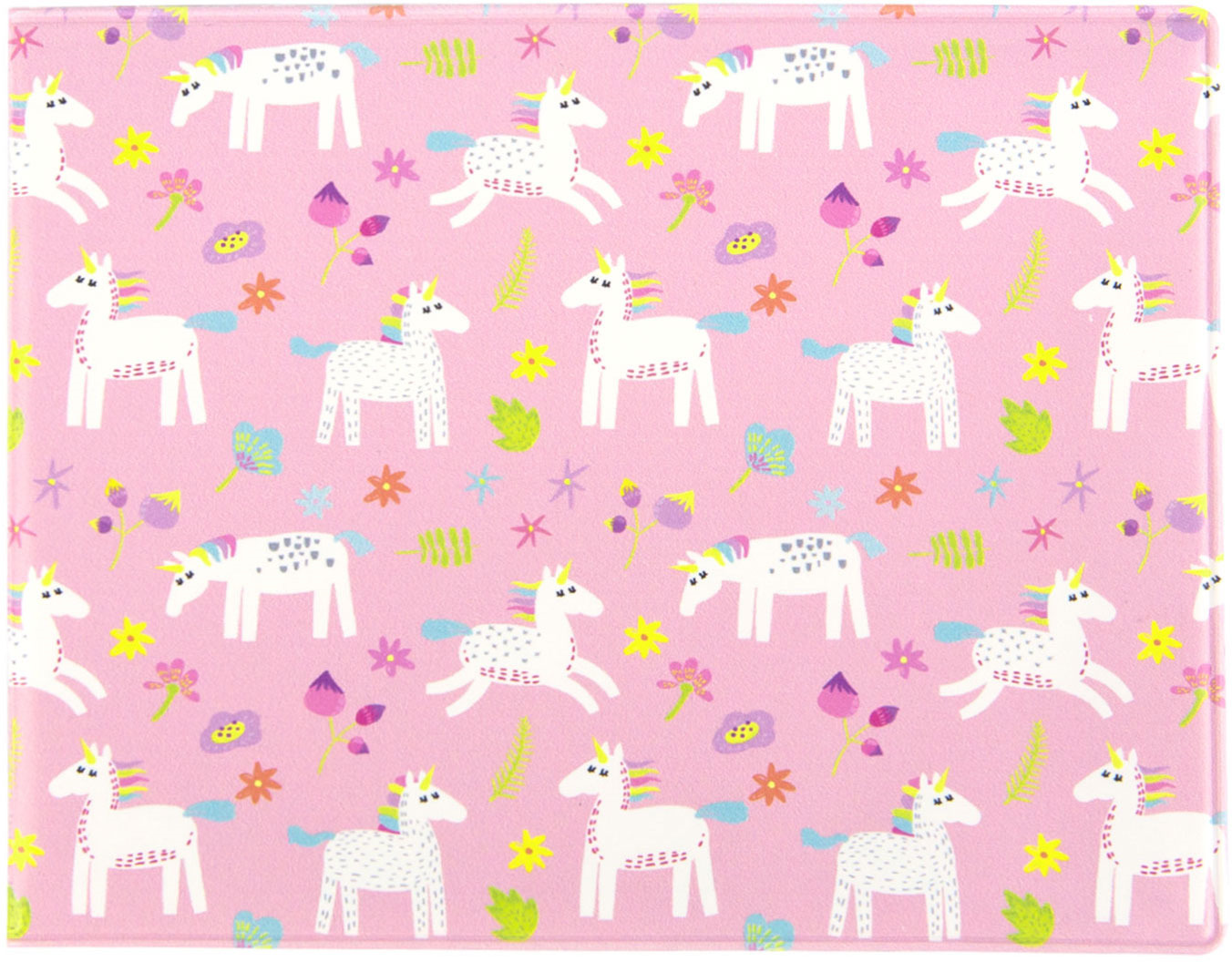 фото Обложка на студенческий билет Kawaii Factory "Радужный пони", цвет: белый, розовый. KW067-000141