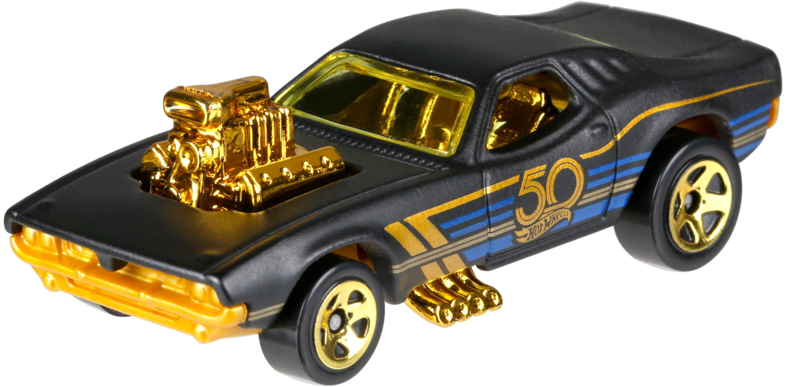 Hot Wheels 50th Anniversary Black Gold