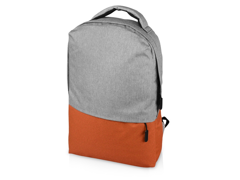 фото Рюкзак для ноутбука OASIS «Fiji», серый, оранжевый