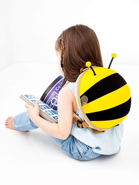 фото Рюкзак Supercute Supercute Ранец "Детский рюкзак Пчёлка" желтый, SF034Y, желтый