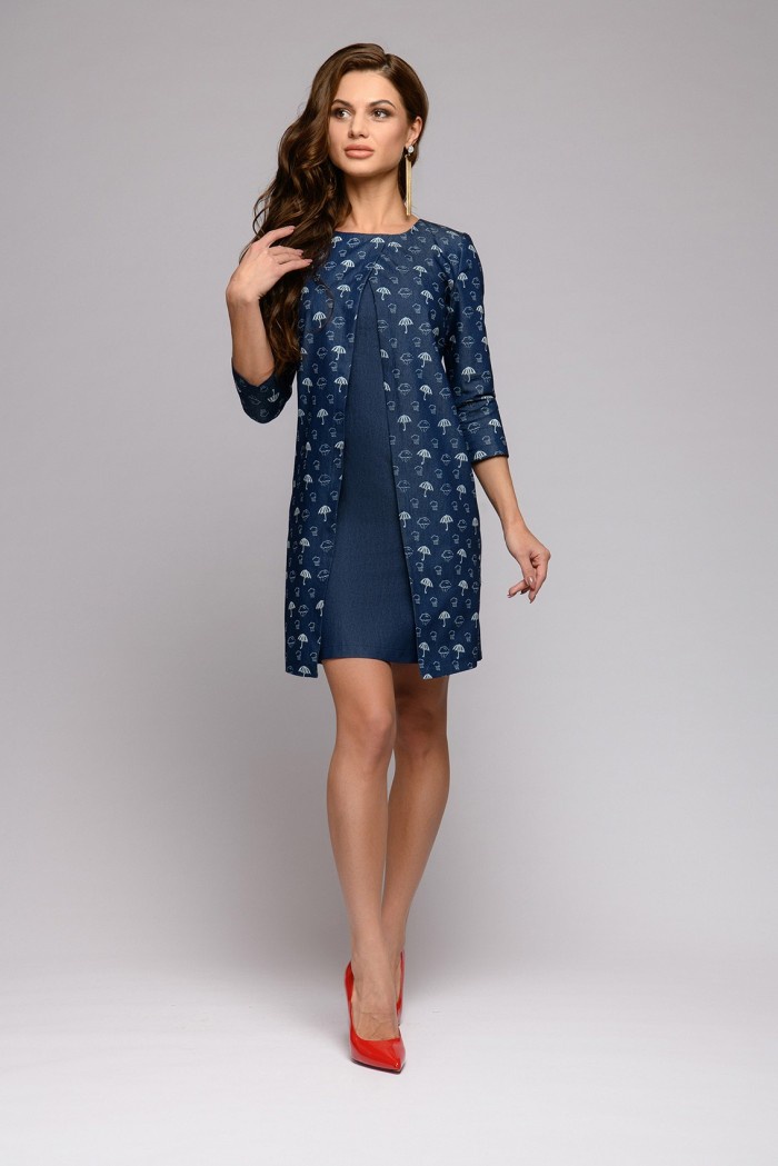 1001 Dress Платье Синее
