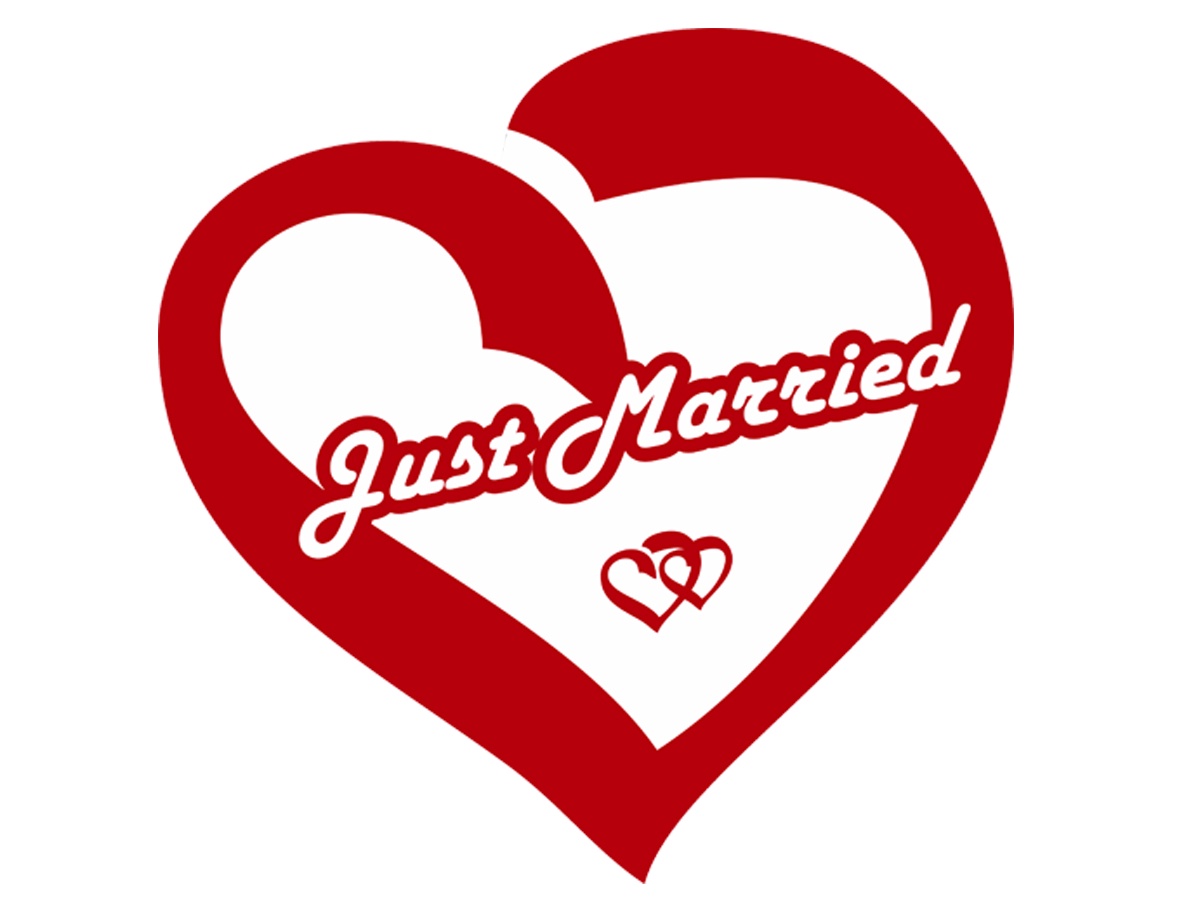 фото Магнит Простые Предметы свадебный декор на автомобиль "Just Married - сердце"