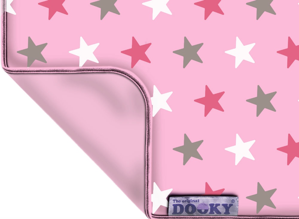 фото Xplorys Плед DOOKY Baby Pink/ Baby Pink Star Dooky- xplorys