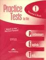 Practice Tests for the Pet. Teacher\'s book