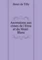 Ascensions aux cimes de l\'Etna et du Mont-Blanc