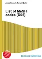 List of MeSH codes (D05)