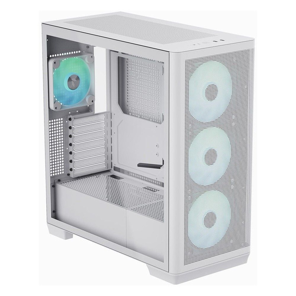 Корпус Mid Tower AEROCOOL APNX CREATOR C1 WT V1 white ATX без БП