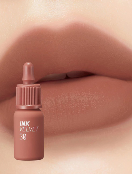 Peripera Ink Velvet Tint тинт помада для губ 30 Classic Nude купить с