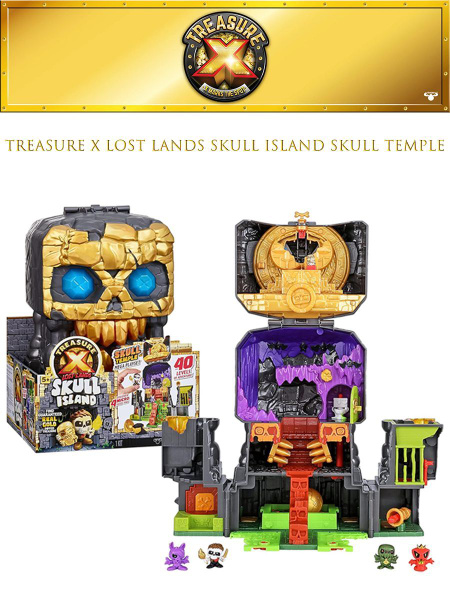 Treasure X Lost Lands Skull Island Skull Temple