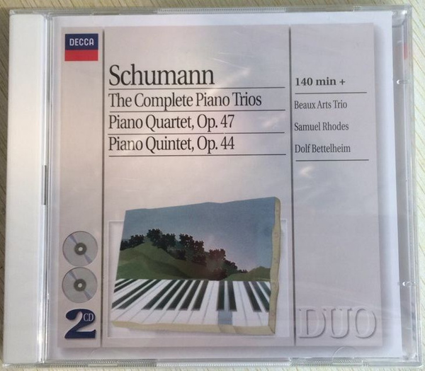 CD Музыка CD Schumann Beaux Arts Trio Samuel Rhodes Dolf Bettelheim