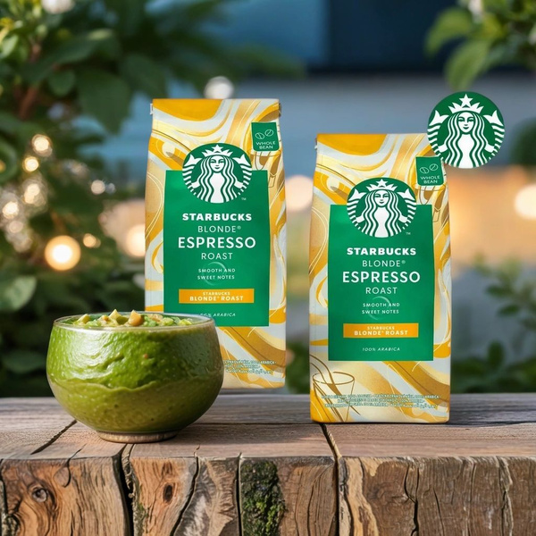 Кофе в зернах Starbucks Blonde Roast Espresso молотый кофе средней