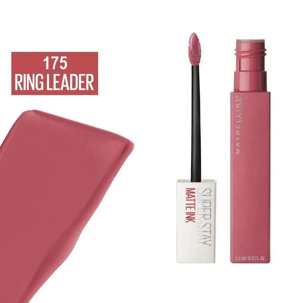 MAYBELLINE NEW YORK Помада для губ Super Stay Matte Ink 175 Ringleader