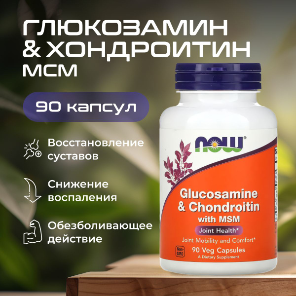 Глюкозамин Хондроитин MSM Glucosamine Chondroitin МСМ витамины для