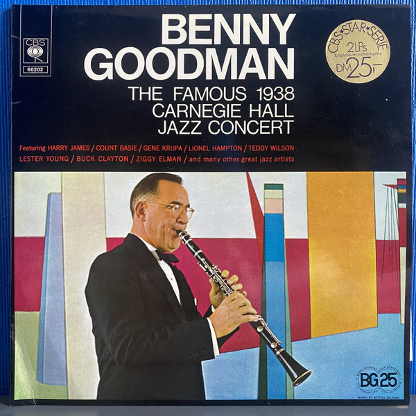 Benny Goodman The Famous Carnegie Hall Jazz Concert Nm