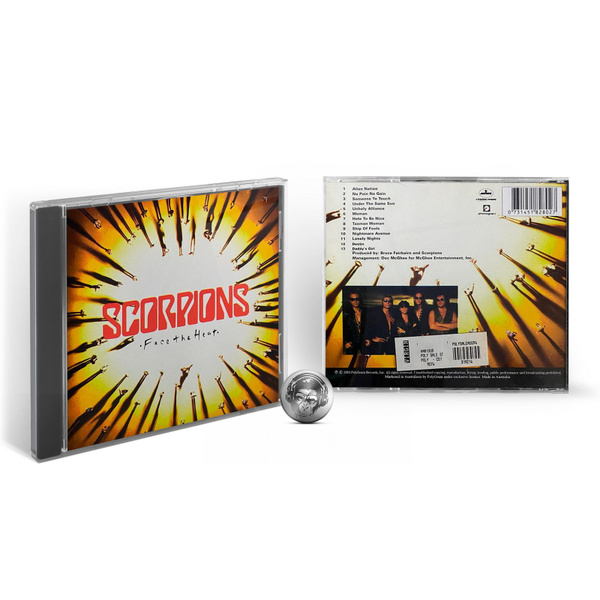 CD Scorpions Face The Heat 1CD 1993 Mercury Jewel Музыкальный диск