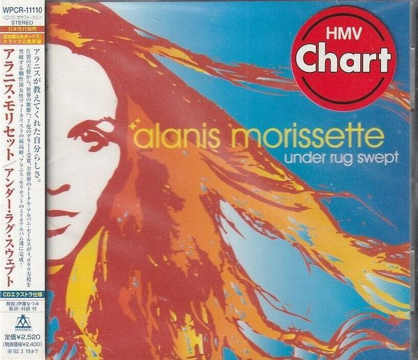 Cd Alanis Morissette Under Rug Swept Japan Maverick Wpcr