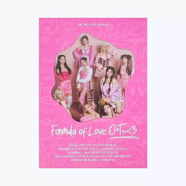 CD Альбом TWICE Formula of Love O T