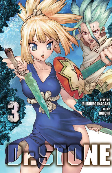 Dr Stone Volume 3 Inagaki Riichiro Книга на Английском купить с