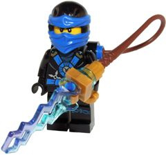 Минифигурка Lego Ninjago Jay Deepstone Armor Possession Lightning