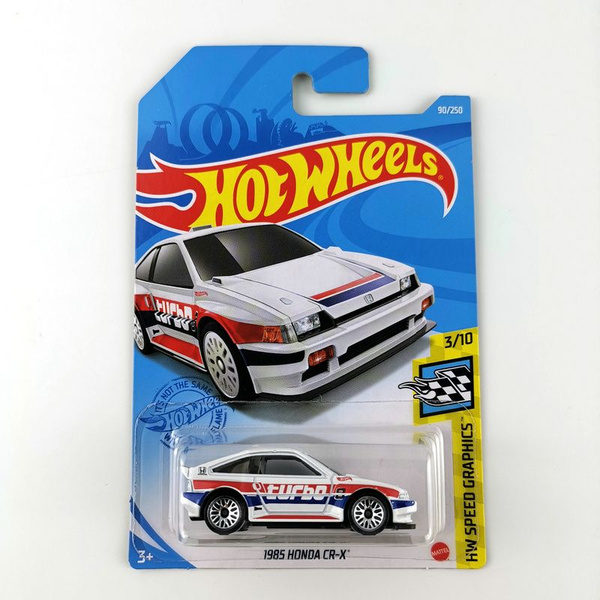 Машинка Hot Wheels Collection Alloy car model 1985 HONDA CR X купить с доставкой по выгодным