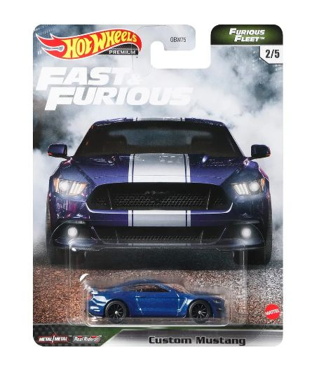 Hot Wheels Premium Real Rider Custom Mustang Fast And Furious