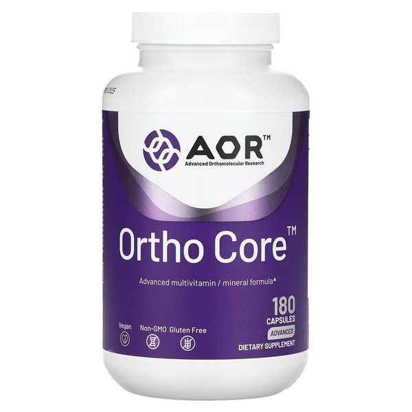 Пищевая добавка Advanced Orthomolecular Research AOR Ortho Core 180