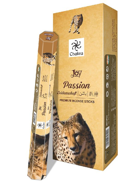 Благовония Zed Black Chakra Joy PASSION Premium Incense Sticks Zed