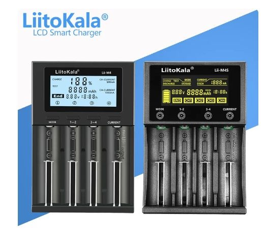 LiitoKala Lii M4S Lii M4 18650 ЖК дисплей для интеллектуальных