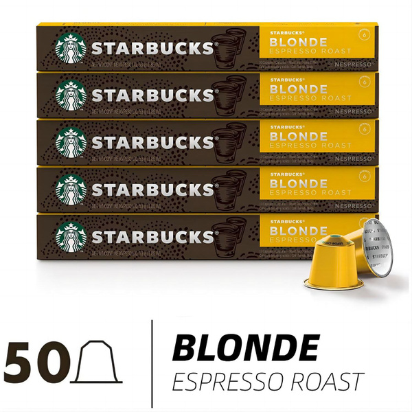 Кофе капсульный Starbucks Blonde Espresso Roast для системы Nespresso