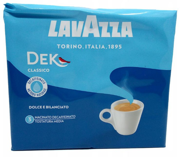 Кофе молотый Lavazza Dek 2 шт x 250гр купить с доставкой по выгодным