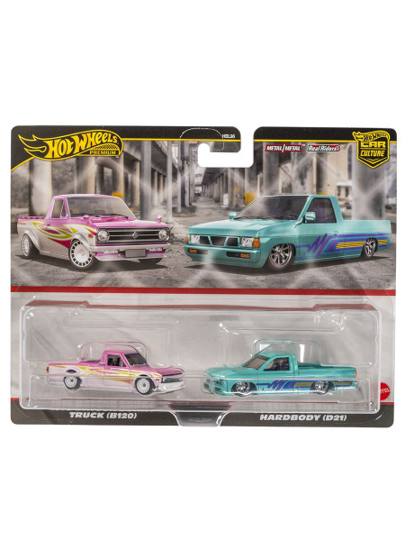 Характеристики Машинки Hot Wheels Premium Nissan Trucks подробное описание товара Интернет