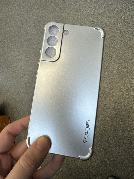 Чехол панель накладка бампер MyPads SPIGEN для Samsung Galaxy S22 Plus