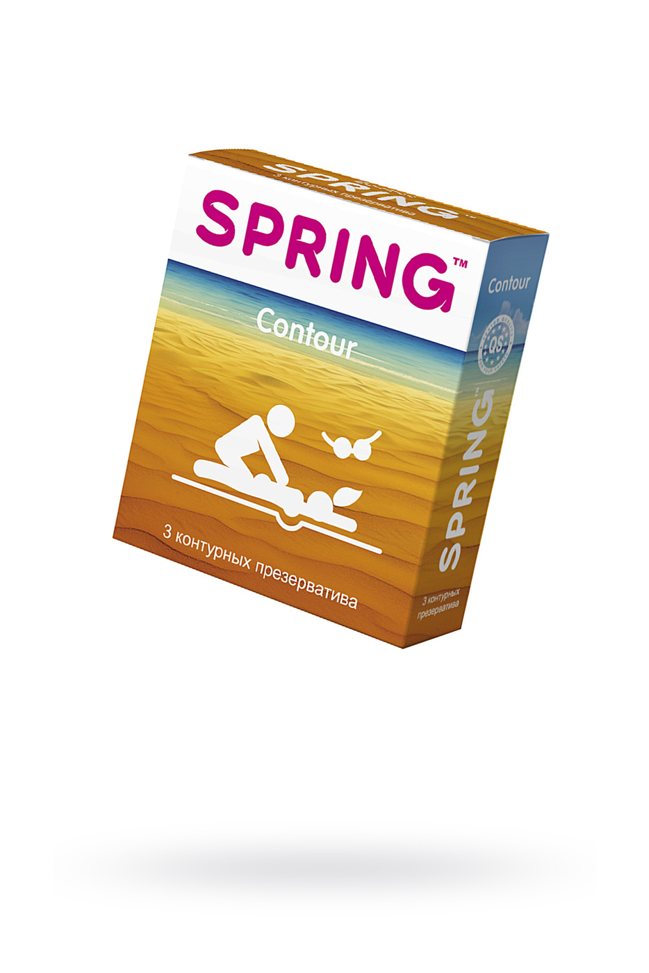 Классические презервативы Spring купить со скидкой в секс шопе  Презервативы  Классические