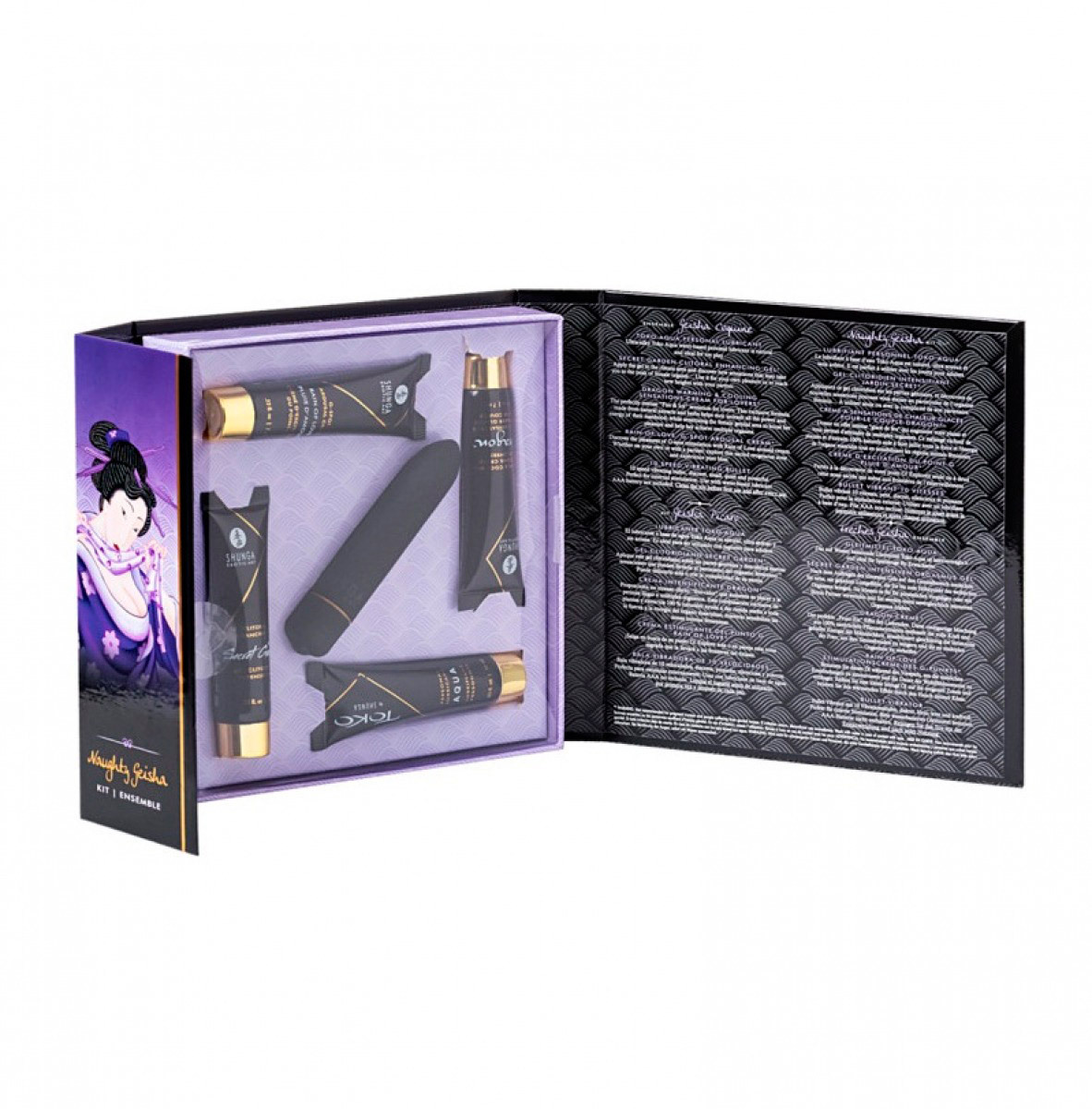 Клиторальный вибратор Shunga Aiko с двойной вибрацией, черный SH-AIKO-204 - SHUNGA  - Мини-вибраторы - Купить