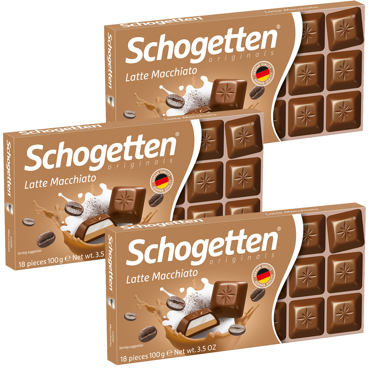 Шоколад Schogetten латте