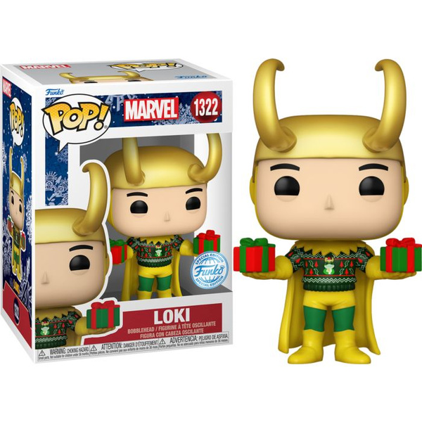 Funko Pop Loki In Ugly Sweater