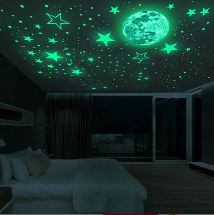 Неоновые Звезды На Потолок