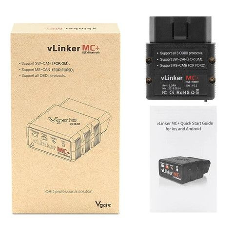 Автосканер vLinker MC BLE Bluetooth 4 0 Vgate iOS Android