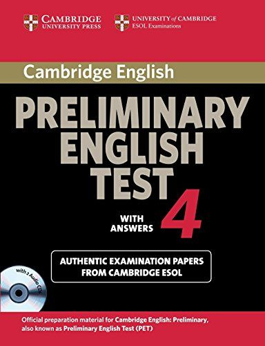 Cambridge Preliminary English Test Self Study Pack