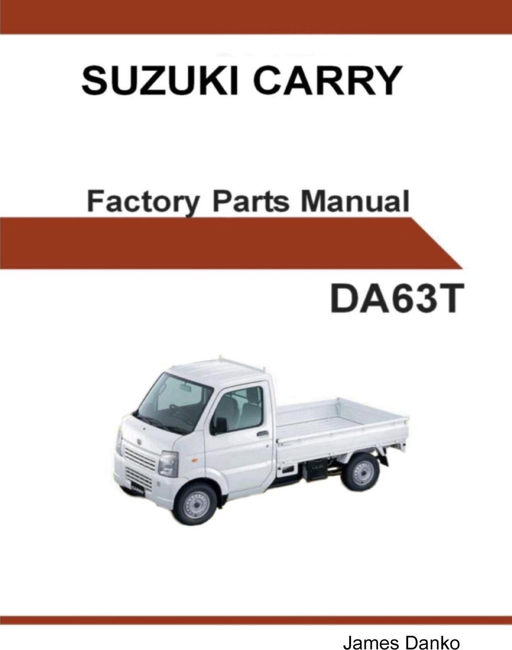 фото Suzuki Carry DA63T English Factory Parts Manual