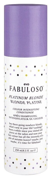 EVO Colour Intensifying Conditioner Platinum Blonde 250 мл купить в