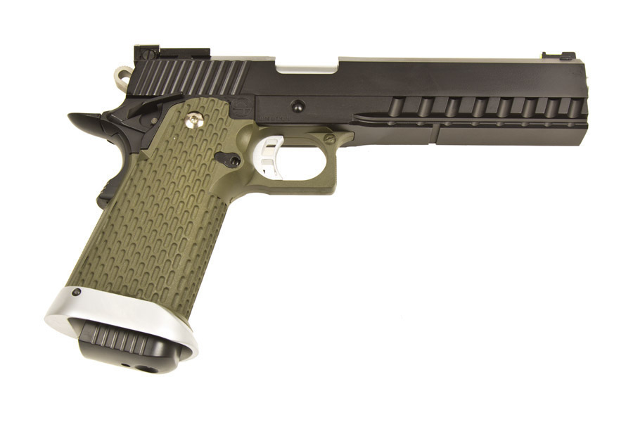 Пистолет KJW Hi Capa 6 KP 06 Olive GGBB GP229 GRAY купить с