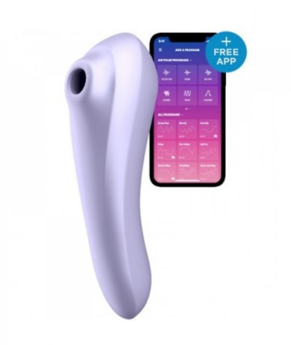 Многофункциональный вибратор Satisfyer Dual Pleasure купить со скидкой в секс шопе  Вибраторы  Многофункциональные