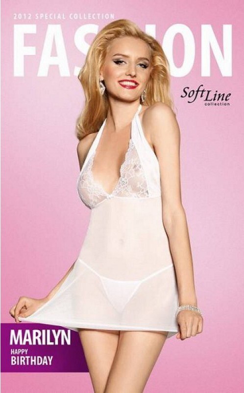 Комплект беби-долл и трусики Penthouse Libido Boost белый, S/M 4061504004525S/M - Penthouse Lingerie - Комбинации и пеньюары с трусиками - Купить