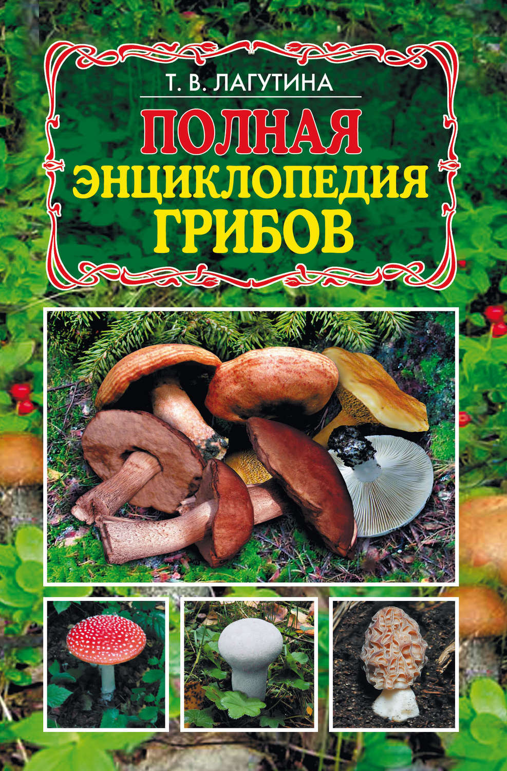 Грибная книга с картинками