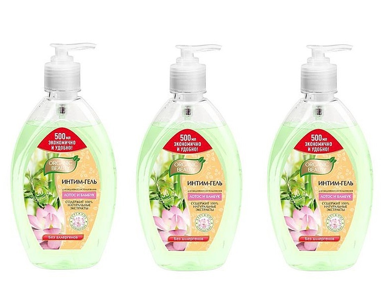 Гель для интимной гигиены Exsens Intime Balance с алоэ-вера, 100 мл D882997 - Exsens - Косметика - Купить